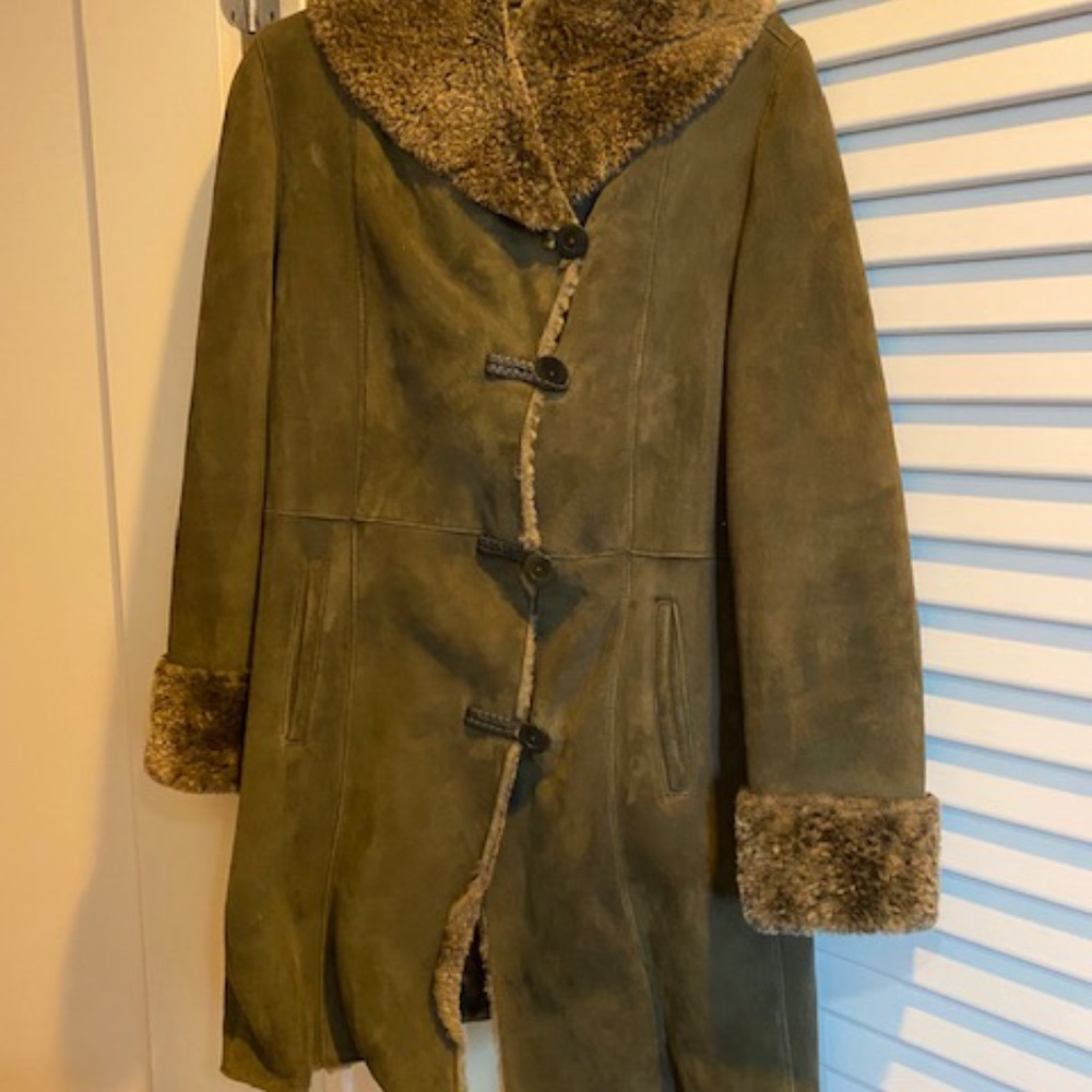 Shearling coat